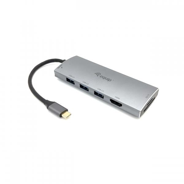 Équipement 133482 USB-C 7in 1 adaptateur multifonctionnel