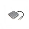Équipement équipé 133484 USB-C 4 dans 1 double adaptateur HDMI
