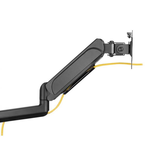 Équipement d'équipement 650134 17 -27 support de support de bureau triple moniteur, pince, 21 kg, 75 x 75 mm, 100 x 100 mm