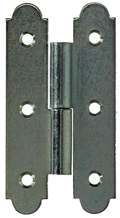 Mack 1013260 - 2 charnières espagnoles gauche galvanisées h 90 x l 50 mm | 5 pièces