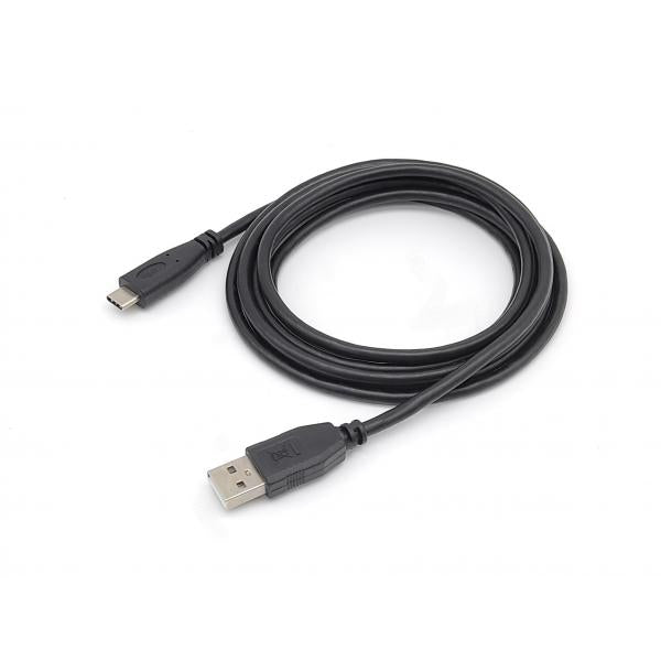 Équipement équipement 128886 USB 2.0 Type-C vers A, M M, USB 2,0, 480 Mbit S, 3 m, noir