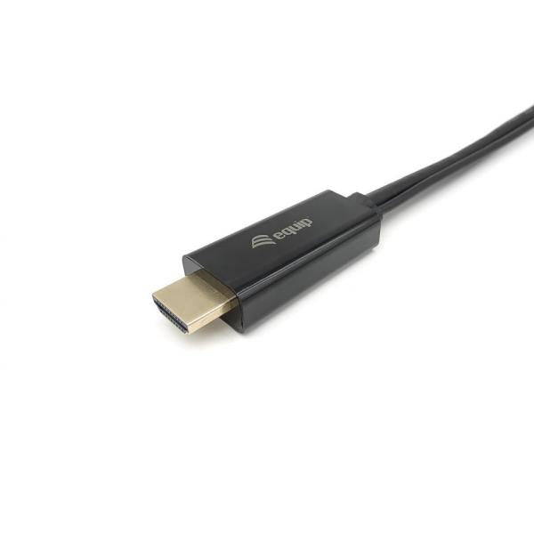 Équipez l'équipement 119039 HDMI à Adaptateur DisplayPort, 0,15 m, HDMI Type A (standard) DisplayPort, mâle, droit