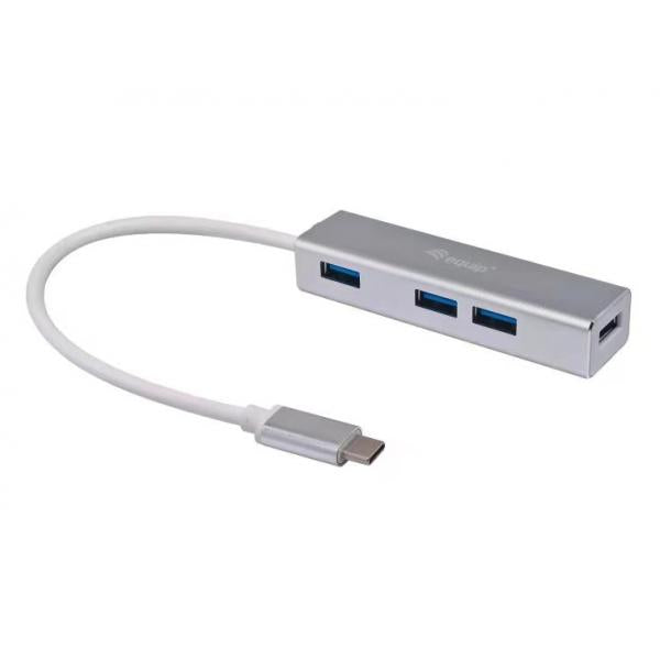 Équipement 128958 USB-C à 4 points USB 3.0 Port, USB 3.2 GEN 1 TYPE-C, TYPE A, 5000 MBITS, SILP