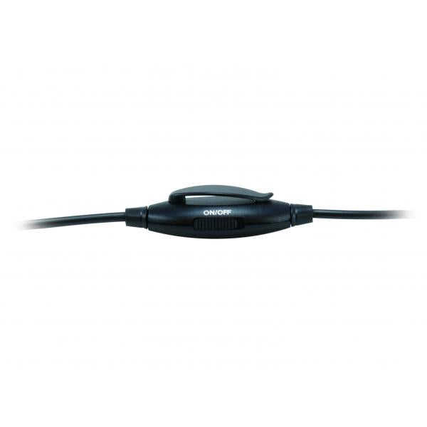 Équipement Casque à 245304 Casque stéréo avec muet, casque, bande de tête, centre d'appels de bureau, noir, binaural, 1.8