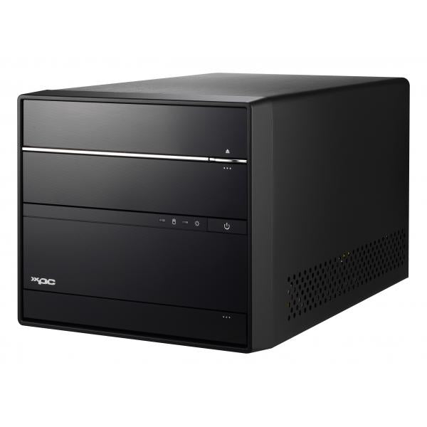 Navette navette SH570R6 Plus XPC Cube PC Barebone, Intel H570, LGA 1200, DDR4, 2X LAN, 2X M.2, 500 W