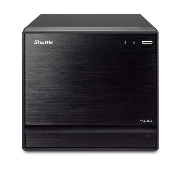 Navette navette SH570R8 Black XPC Slim Cube PC Barebone, 13L de taille, LGA1200, 4X DDR4, DIMM, Wi-Fi 5, 500 W