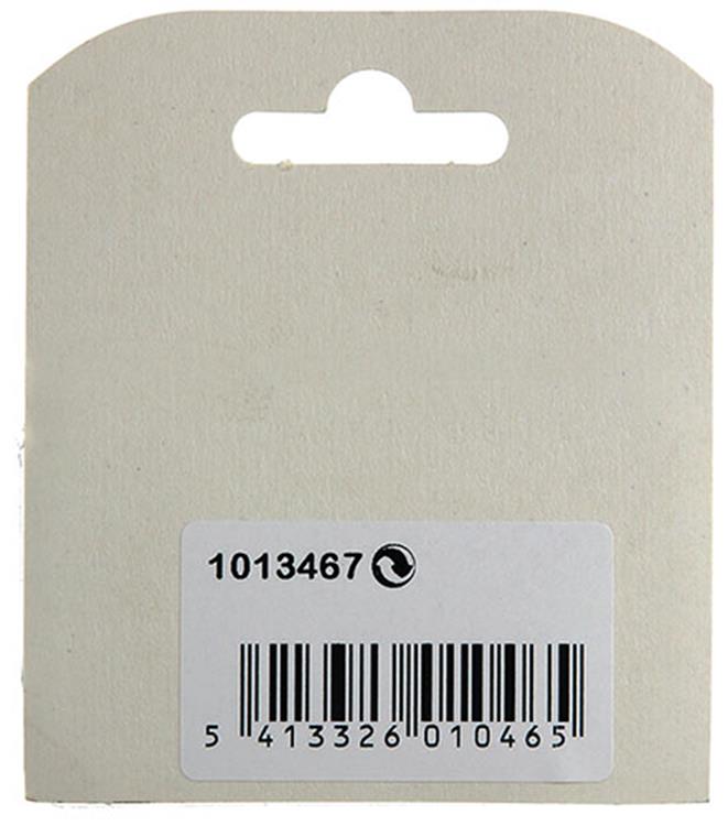 Mack 1013467 - 2 charnières de meuble droite nickelées h 30 x l 40 mm | 5 pièces