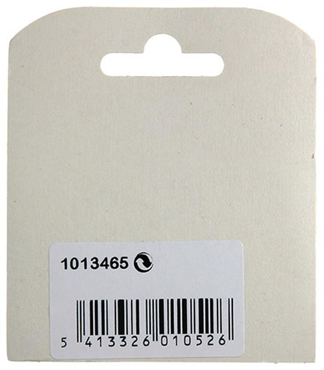 Mack 1013465 - 2 charnières de meuble droite nickelées h 50 x l 40 mm | 5 pièces