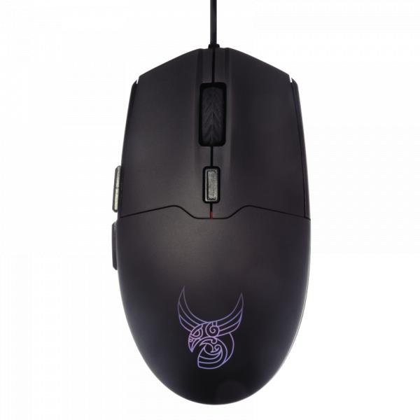 L33T Gaming L33T Gaming 160398 Hofud Wired RVB Gaming Mouse, 6 boutons, 3200dpi, USB