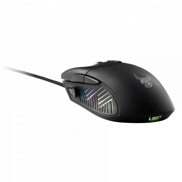 L33T Gaming L33T Gaming 160377 Draupnir Wireless Gaming Mouse, USB, 16 000 DPI, Qi Charging, 1,6 M