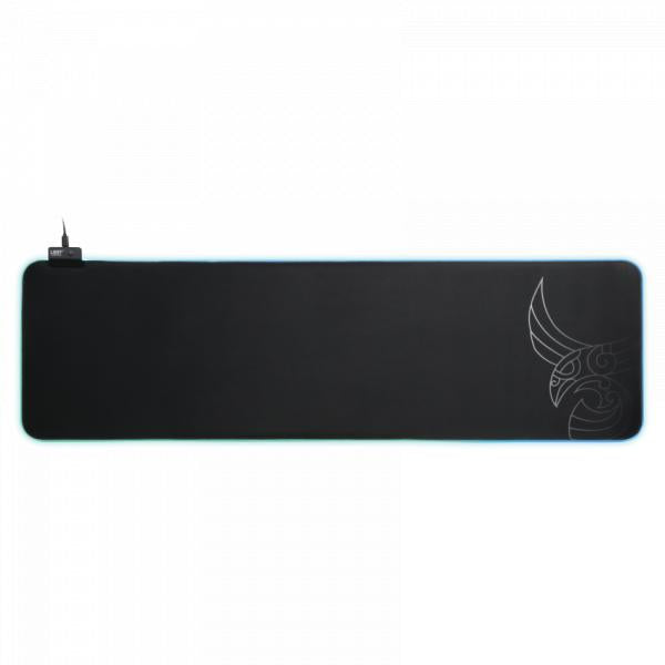L33T Gaming L33T Gaming 160406 ASAR BARDAGI XXL RGB GAMING MOUSEPAD, Fast Surface. 920 x 294 x 3 mm, noir