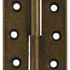 Mack 1013558 - 2 charnières de meuble droite bronze h 50 x l 40 mm | 5 pièces