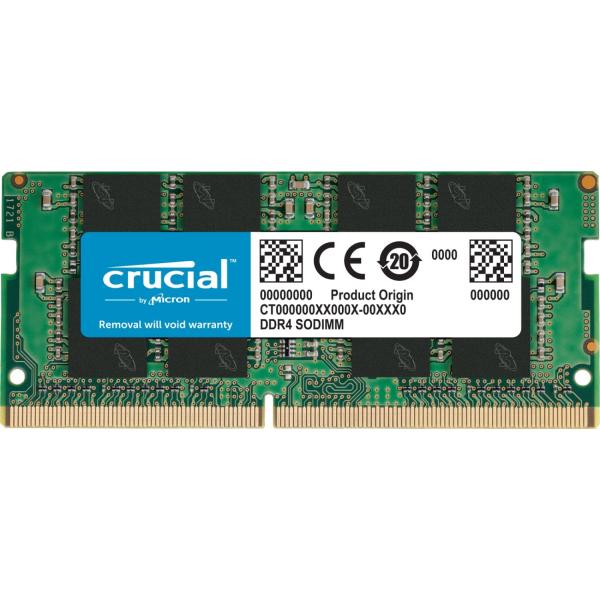 Crucial crucial CT16G4SFRA32A SO-DIMM, 16 Go, DDR4, 3200 MHz, CL22, 260 broches à mal