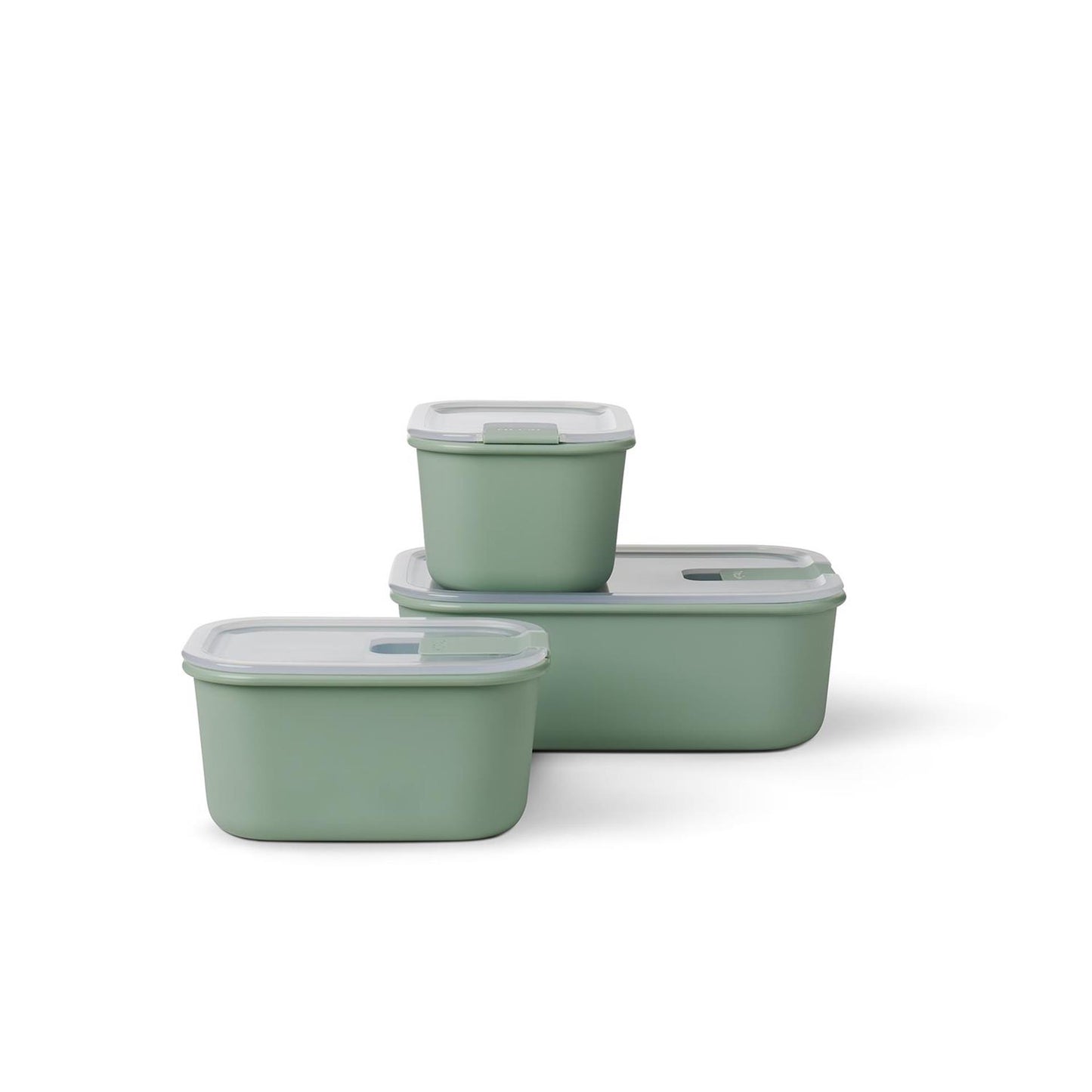 Mepal boîtes de conservation alimentaire easyclip 3 pièces sauge