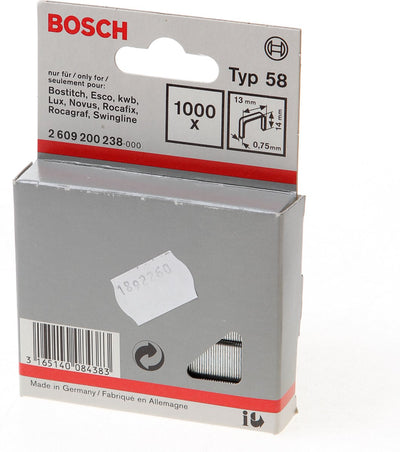 Bosch - pas avec fil fin type 58 13 x 0,75 x 14 mm
