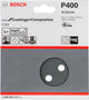 Feuille abrasive Bosch 5 ø125 meilleurs revêtements 8 400