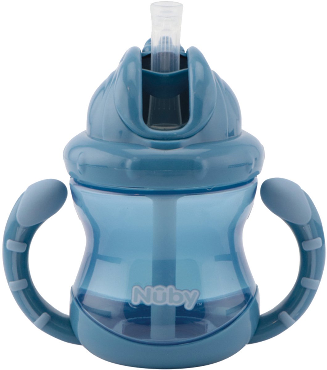 Nûby gobelet nuby flip-it - 240 ml - bleu