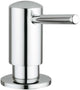 Distributeur de savon contemporain Grohe - 500 ml - chrome