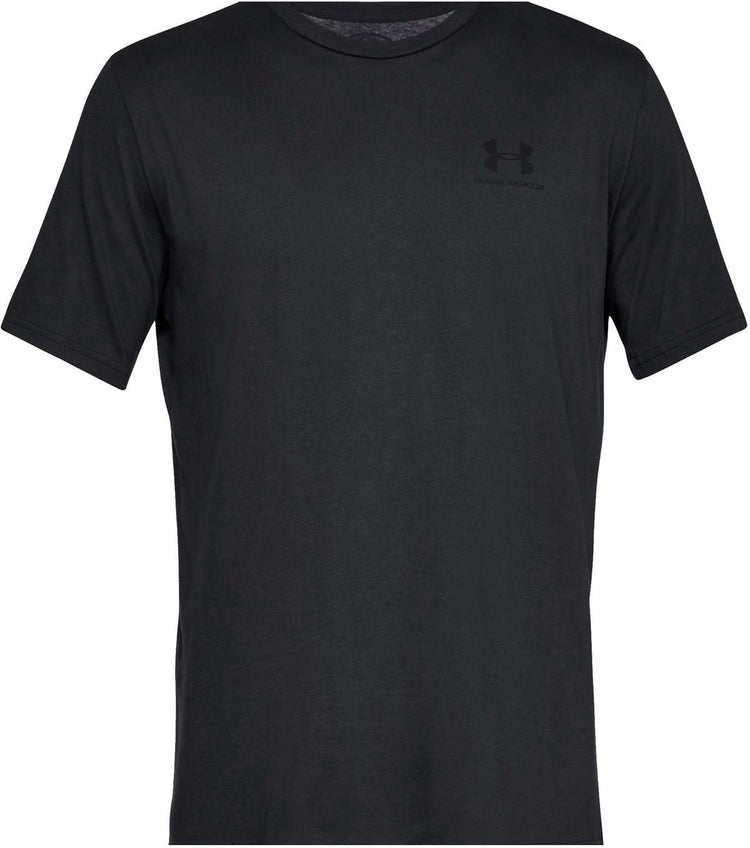Chemise de sport Under Armour UA M Sportstyle LC SS-BLK pour hommes - Noir