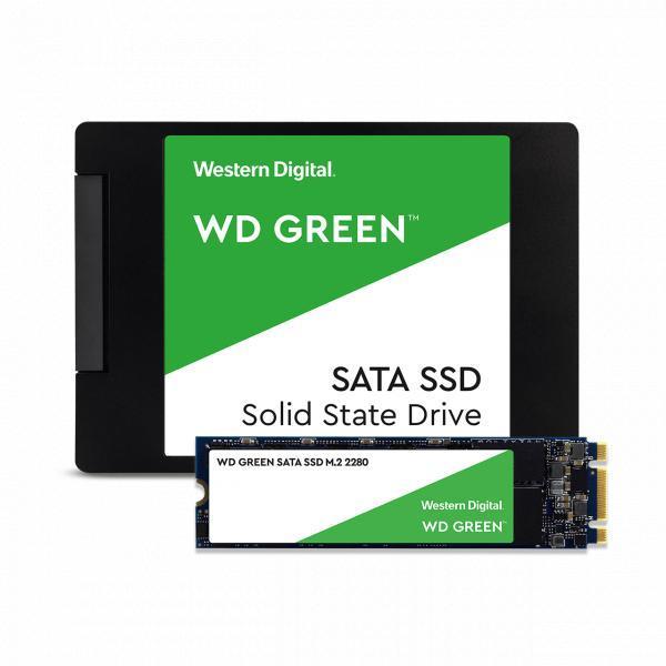 Western Digital Western Digital WDS480G3G0A Green SSD, 480 Go, SATA3, 6 Gbps