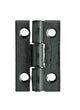 Mack 1013544 - 4 charnières étroites galvanisées h 30 x l 19 mm | 5 pièces