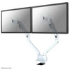 Neomounts Neomounts FPMA-D750DWWHITE2flat Screen Desk Mount, Clamp Bommet, Dual-Mount, 10 32 pouces