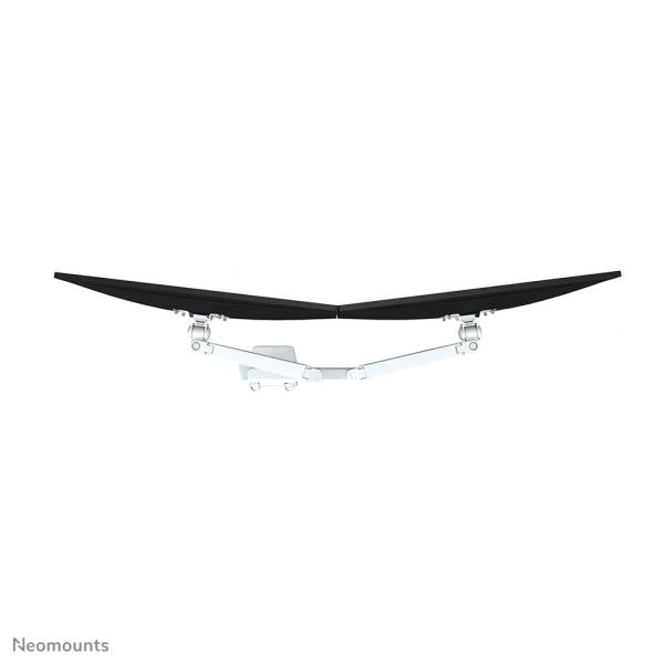 Neomounts Neomounts FPMA-D750DWWHITE2flat Screen Desk Mount, Clamp Bommet, Dual-Mount, 10 32 pouces