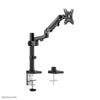 Neomounts Neomounts DS70-750BL1 support de poteau de bureau, grommet de serrage, 17 27 pouces