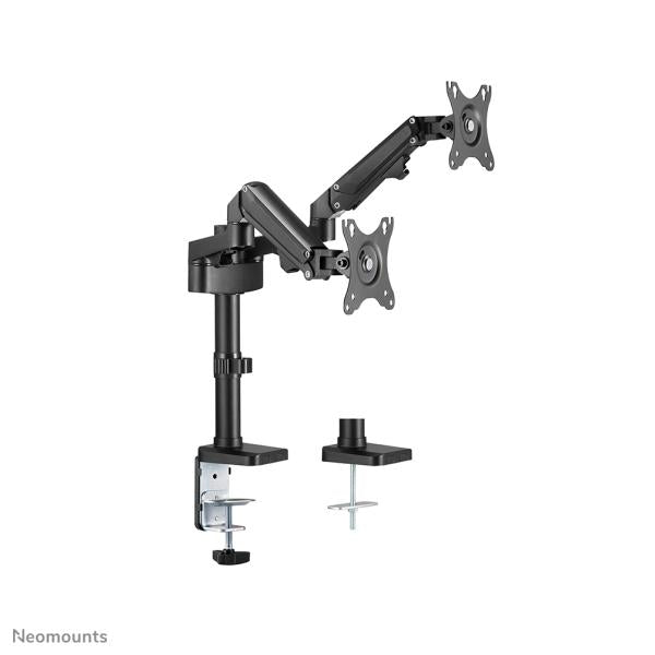 Neomounts Neomounts DS70-750BL2DESK POSE MONTRE, CLAMP GROMMET, DUAL-MOUNT, 17 27 pouces