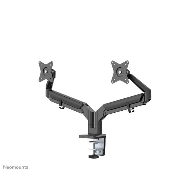 Neomounts Neomounts DS70-810BL2 Bureau Mount Ultra Flat, Clamp Bommet, double mont, 17 32 pouces