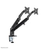 Neomounts Neomounts DS70-810BL2 Bureau Mount Ultra Flat, Clamp Bommet, double mont, 17 32 pouces