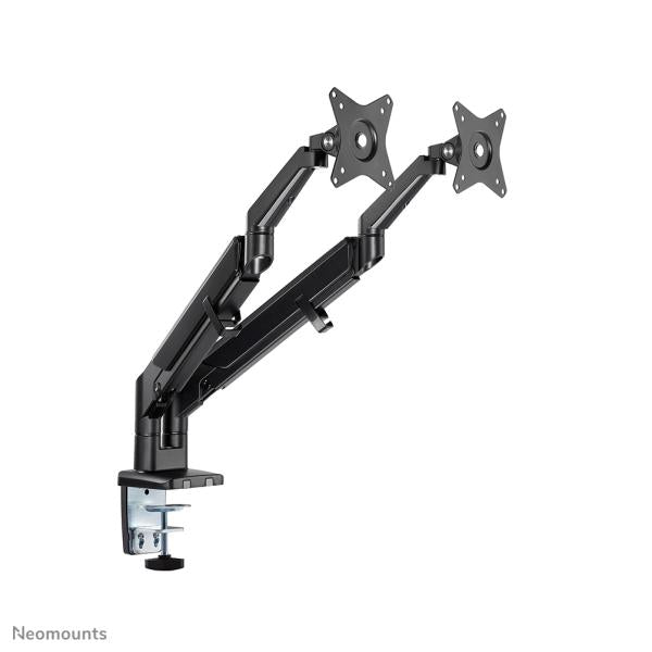 Neomounts Neomounts DS70-810BL2 Bureau Mount Ultra Flat, Clamp Bommet, double mont, 17 32 pouces