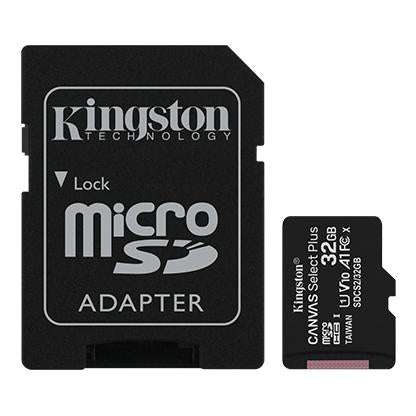 Kingston SDCS2 128 Go Canvas Select Plus, 128 Go, Microsdxc, classe 10 UHS-I