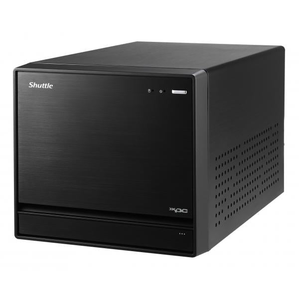 Navette navette SW580R8 Black XPC Cube PC Barebone, LGA1200, Intel, 4x DDR4, Dimm, M.2, 500W 80+ Gold