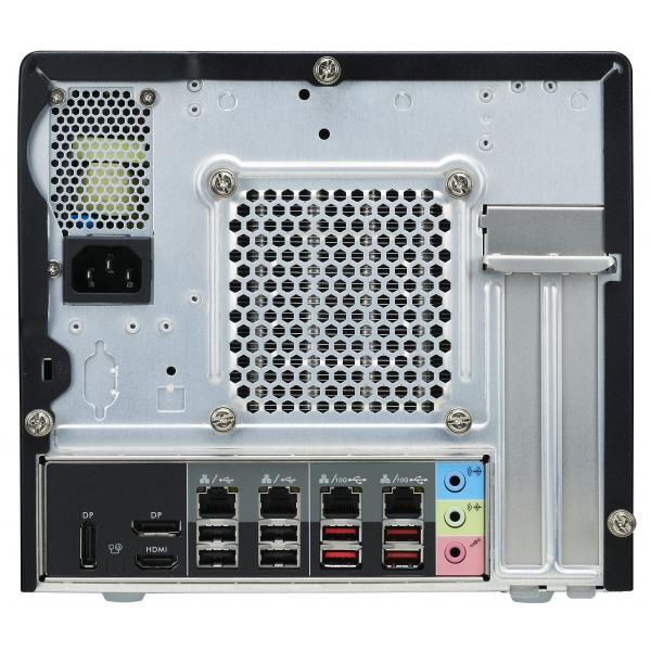 Navette navette SW580R8 Black XPC Cube PC Barebone, LGA1200, Intel, 4x DDR4, Dimm, M.2, 500W 80+ Gold