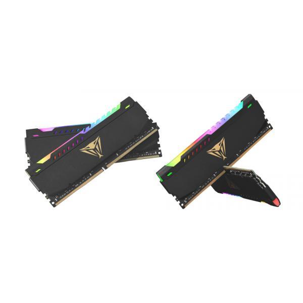 PATRIOT PATRIOT PVSR416G320C6K VIPER RVB DUAL-KIT, DIMM, 16 Go, DDR4, 3200 MHz, noir, HS