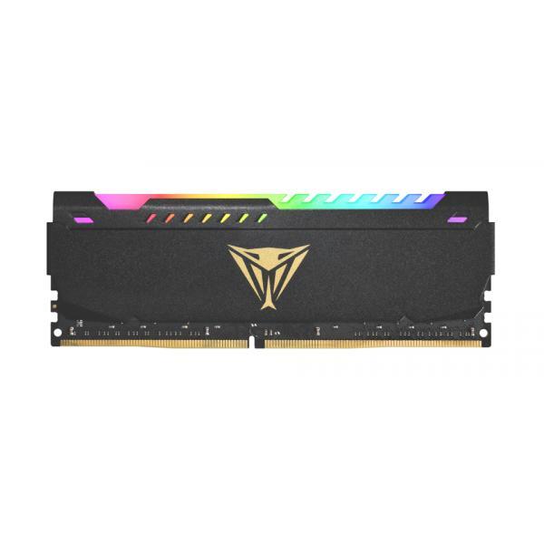PATRIOT PATRIOT PVSR416G320C6K VIPER RVB DUAL-KIT, DIMM, 16 Go, DDR4, 3200 MHz, noir, HS