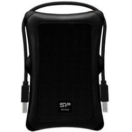 Silicon Power Silicon SP020TBPDA30S3A Armure A30 HDD portable, 1 To, USB3.2 Gen 1, Anti-chanteur, noir, MIL-STD