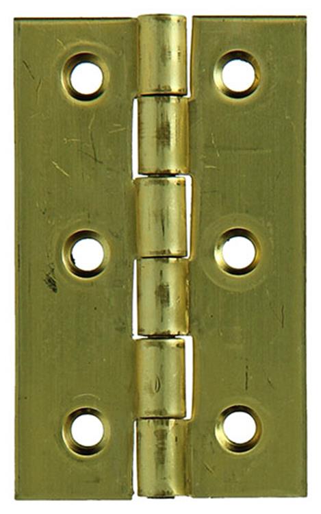 Mack 1013504 - 2 charnières étroites laiton h 60 x l 46 mm | 5 pièces