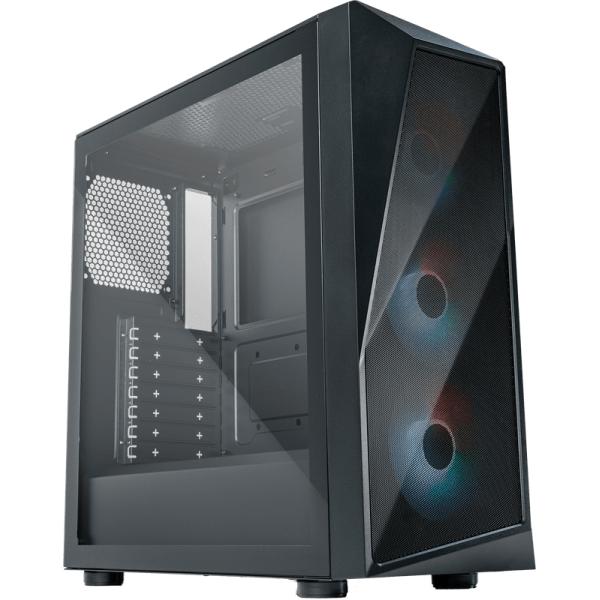 Cooler Master Cooler CP520-KGNN-S00 CMP 520 avec des ventilateurs de 3ARGB, ATX, MIDI-TOWER, Fenêtre, 3x 120 mm RVB