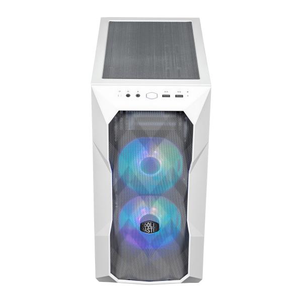 Cooler Master Cooler TD300-WGNN-S00 TD300 Mesh blanc, MATX, MIDI-TOWER, CHEF ARGB, MAISE 3D, TOP AMOVABLE