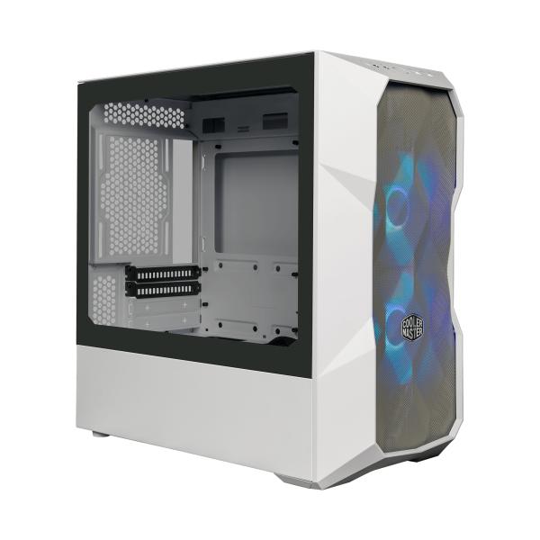 Cooler Master Cooler TD300-WGNN-S00 TD300 Mesh blanc, MATX, MIDI-TOWER, CHEF ARGB, MAISE 3D, TOP AMOVABLE