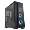 Cooler Master Coler MB520-KGNN-S00 Masterbox 520 Mesh, rouge, ATX, MIDI, fenêtre transparente de bord à bord