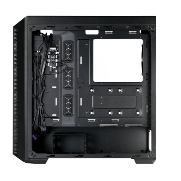 Cooler Master Coler MB520-KGNN-S00 Masterbox 520 Mesh, rouge, ATX, MIDI, fenêtre transparente de bord à bord