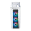 Cooler Master Cooler MB520-WGNN-S00 Masterbox 520 Mesh blanc, ATX, MIDI, Fenêtre transparente de bord à bord