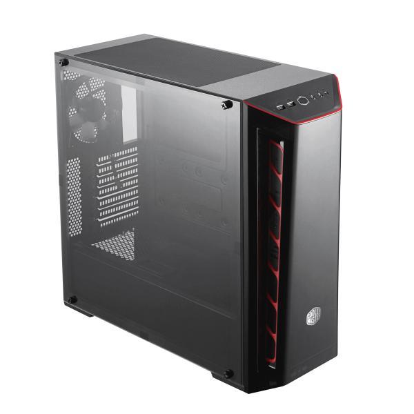 Cooler Master Coler MB520-KGNN-S01 Masterbox 520 Black, ATX, MIDI-TOWER, Fenêtre transparente de bord à bord
