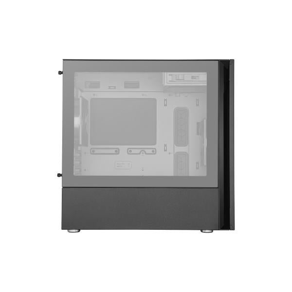 Refroidisseur Master Cooler MCS-S400-KG5N-S00 SILENCIO S400 avec fenêtre TG, mini-Tower, Matx, 4x 2.5, noir