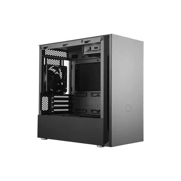 Refroidisseur Master Cooler MCS-S400-KG5N-S00 SILENCIO S400 avec fenêtre TG, mini-Tower, Matx, 4x 2.5, noir