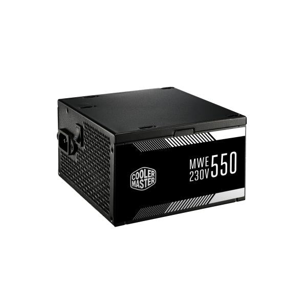Refroidisseur Master Coler MPE-5501-AABW-BEU MWE 550 BRONZE-V2 230V, 120 mm, 85%, 2x PCIe, noir