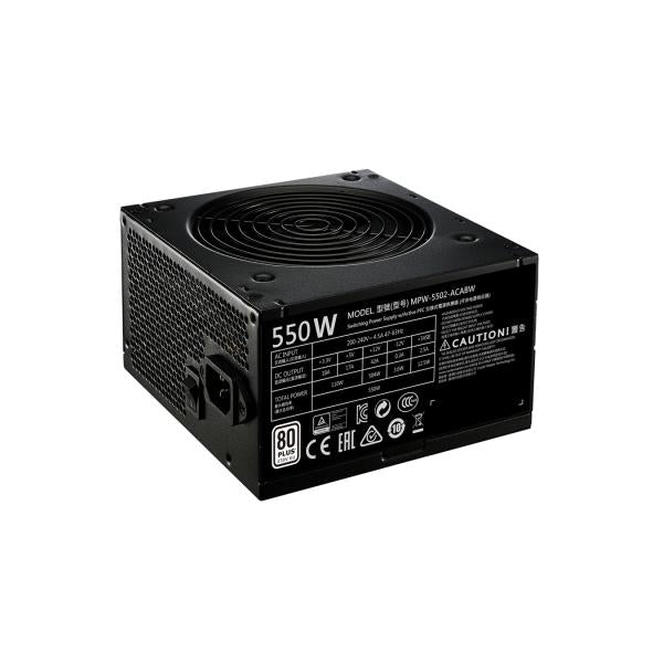 Refroidisseur Master Coler MPE-5501-AABW-BEU MWE 550 BRONZE-V2 230V, 120 mm, 85%, 2x PCIe, noir